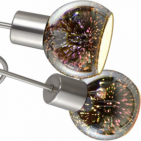 Потолочная люстра Arte Lamp Illusione A6125PL-5SS