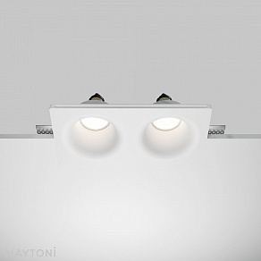Встраиваемый светильник Maytoni Gyps Modern DL002-DW-02-W