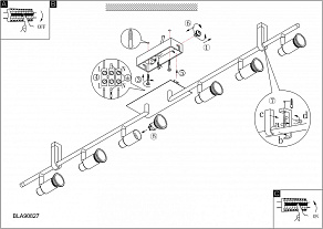 Спот Eglo Eridan 90827