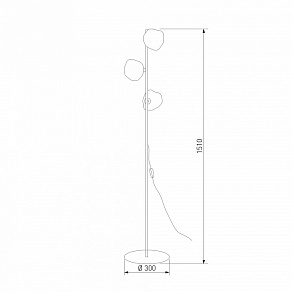 Торшер TK Lighting Lava Brown 16150