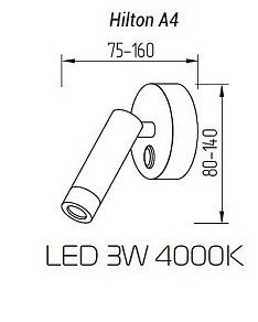 Бра TopDecor Hilton Hilton A4 12