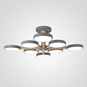 Люстра на штанге Imperiumloft TURNA Gray TURNA-B01