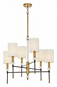 Люстра на штанге LUMINA DECO RODEZIO LDP 1229-6-NF MD