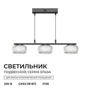 Подвесная люстра Apeyron Electrics  16-220