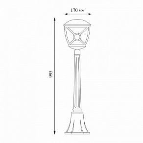 Наземный низкий светильник Elektrostandard Columba a043657