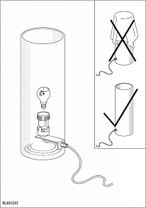 Настольная лампа декоративная Eglo ПРОМО Geo 91243