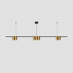 Подвесной светильник Denkirs Orbit DK4063-BK+SG
