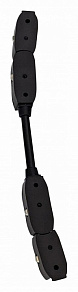 Соединитель гибкий для треков iLedex Technical VISION48/22 POWER CONNECT 4822-R-BK