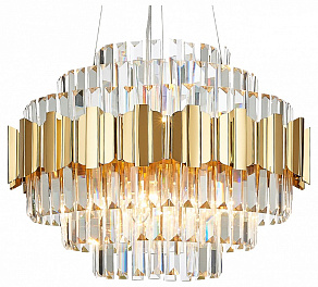 Подвесная люстра Natali Kovaltseva Ruby RUBY 81442/8C GOLD