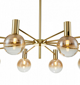 Люстра на штанге Indigo Collana 13015/10R Gold