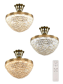 Потолочная люстра Bohemia Ivele Crystal 1932 19321/25IV/LED-DIM G
