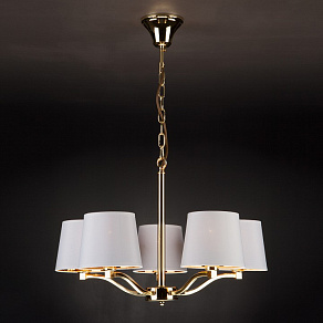 Подвесная люстра Eurosvet Felicia 70073/5 золото