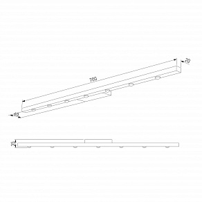 Подсветка для картины Elektrostandard Artline 40162/LED