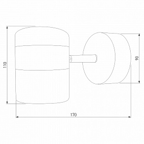 Бра Eurosvet Oskar 20165/1 LED белый/серебро 9W