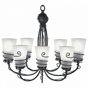 Подвесная люстра Arte Lamp Spiral A9051LM-8BR