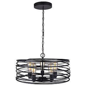 Подвесной светильник TopLight Carol TL1187H-05BK