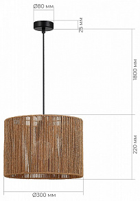 Подвесной светильник EVOLUCE ETTAN SLE6024-603-01