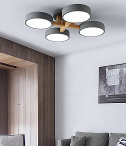 Потолочная люстра Inodesign Joist Joist Gray 40.6211