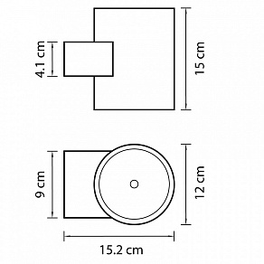 Накладной светильник Lightstar Paro LED 371594