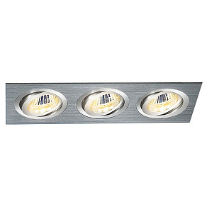 Встраиваемый светильник Elektrostandard Mesku 1011/3 MR16 CH