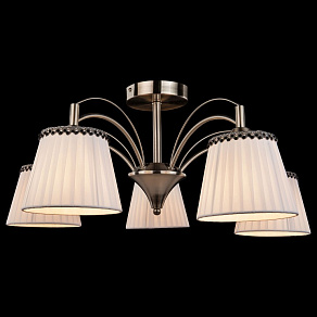 Люстра на штанге Eurosvet Винтаж 70031/5 сатин