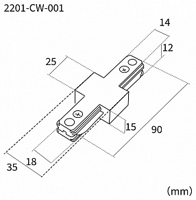 Токопровод концевой Favourite Practica 2201-CW-001