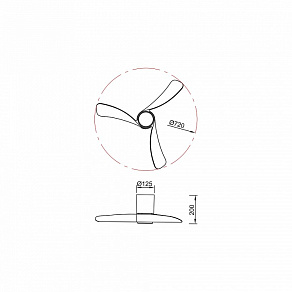 Светильник с вентилятором Mantra NEMO 9053