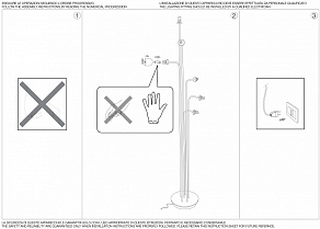 Торшер Ideal Lux Mallow MALLOW PT6