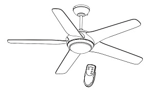 Светильник с вентилятором Globo Fabiola 0344