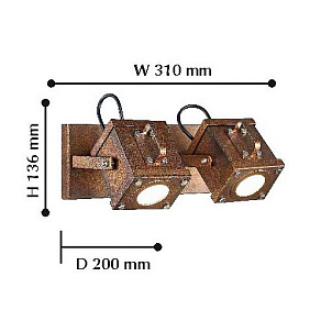Спот Favourite Foco 2037-2W