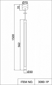 Подвесной светильник Favourite Lamba 3080-1P