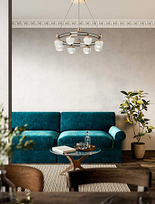 Подвесная люстра DeMarkt Вальтер 551012908