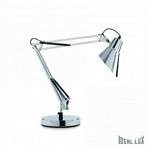 Настольная лампа офисная Ideal Lux Sally SALLY TL1 CROMO