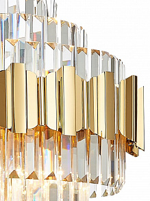 Подвесная люстра Natali Kovaltseva Ruby RUBY 81442/8C GOLD