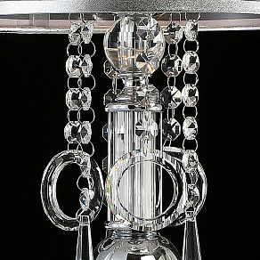 Настольная лампа декоративная ILLUMICO  IL6219-1T-27 CR