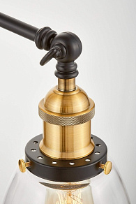 Бра LUMINA DECO Gubi LDW B005-2 BK+PR