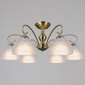 Люстра на штанге ILLUMICO  IL0894-6CSQ-26 AB ELITE