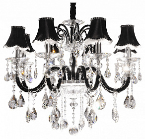 Подвесная люстра LUMINA DECO Denica LDP 66249-8 BK