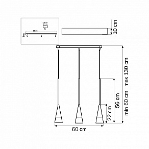 Подвесной светильник Lightstar Conicita 804130