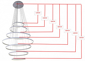 Подвесной светильник Kink Light Тор 08537,01(4000K)