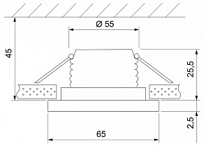 Встраиваемый светильник Elektrostandard 15272/LED 15272/LED