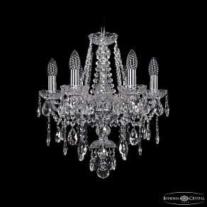 Подвесная люстра Bohemia Ivele Crystal 1415 1415/6/141 Ni