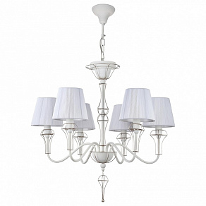 Подвесная люстра Maytoni Frame ARM709-PL-06-W