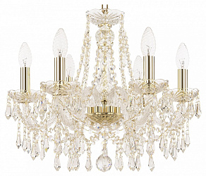 Подвесная люстра Bohemia Ivele Crystal 1403 1403/6/160/G