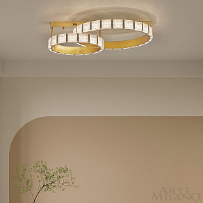 Накладной светильник Arte Milano AM-Venezia 310183/D600-D400 GD