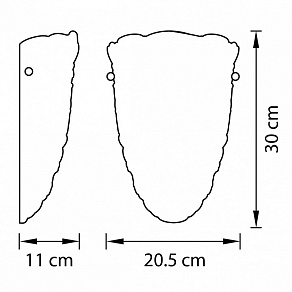 Накладной светильник Lightstar Murano 604624