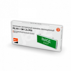 Светильник-указатель Jazzway  PEL 101-1 3w 1.2v IP20