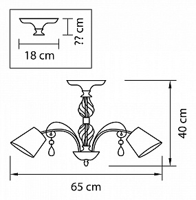 Люстра на штанге Lightstar Esedra 682056