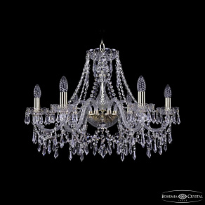 Подвесная люстра Bohemia Ivele Crystal 1403 1403/6/240 G