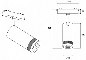Светильник на штанге Ambrella Light GV GV1571